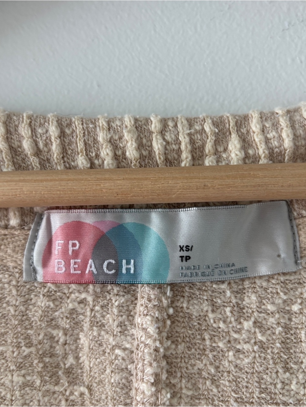 Free People Beach Slouchy Cardigan Top - Picture 2 of 5
